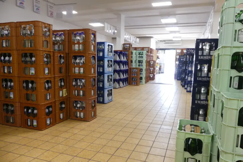 mineralwassersortiment